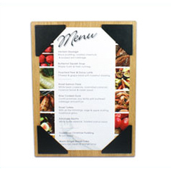 Table Top Menus